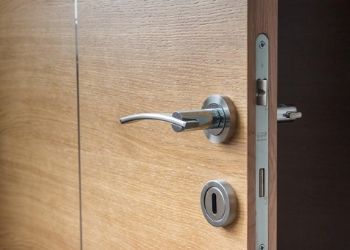wood-door-lock