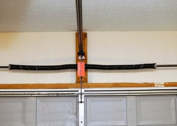 Garage door spring replacement